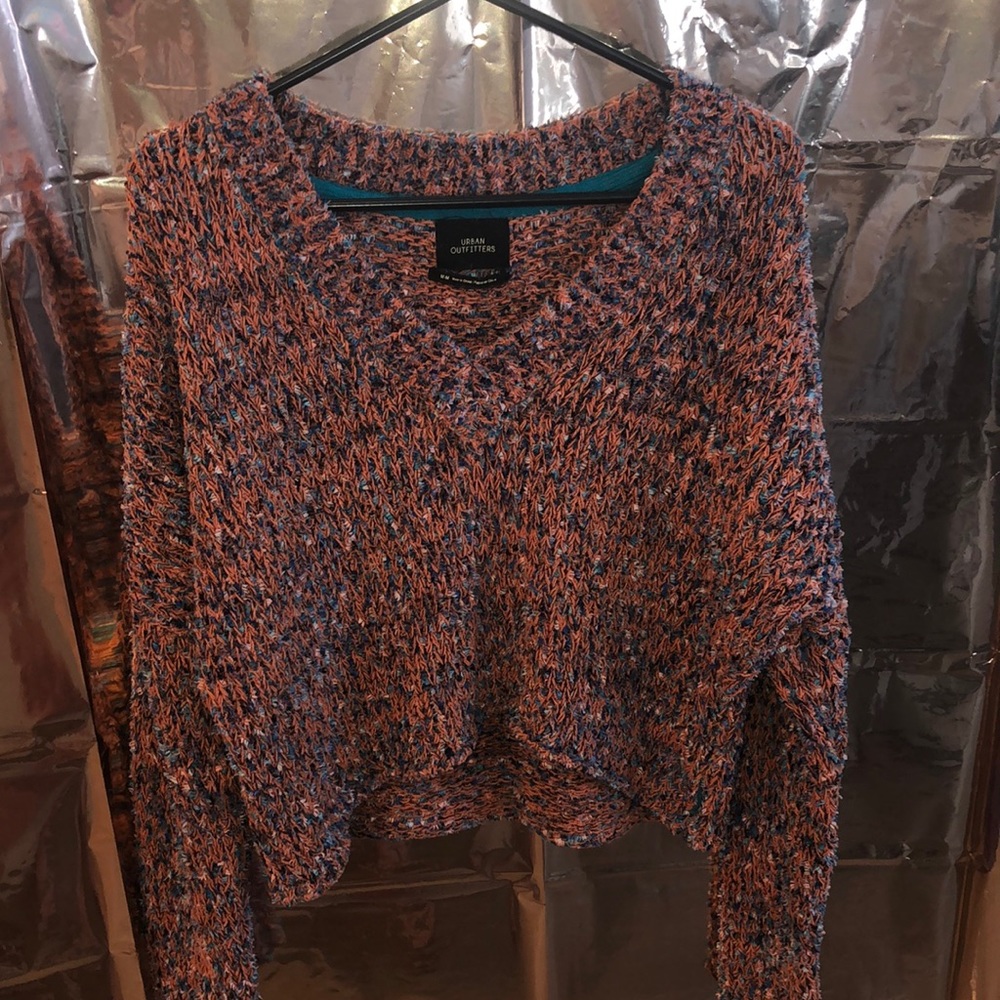 Urban Outfitters cropped v-neck sweater